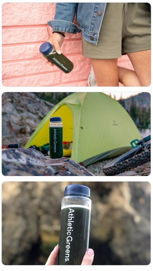 athletic greens new shaker bottle for free
