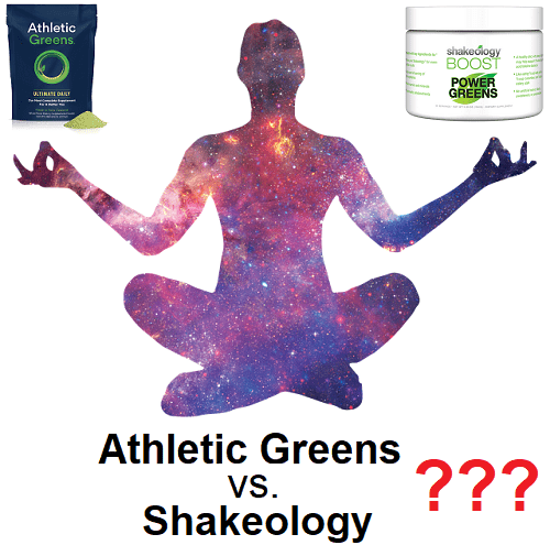 athletic greens vs shakeology