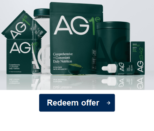 AG1 welcome kit athletic greens offerta limitata