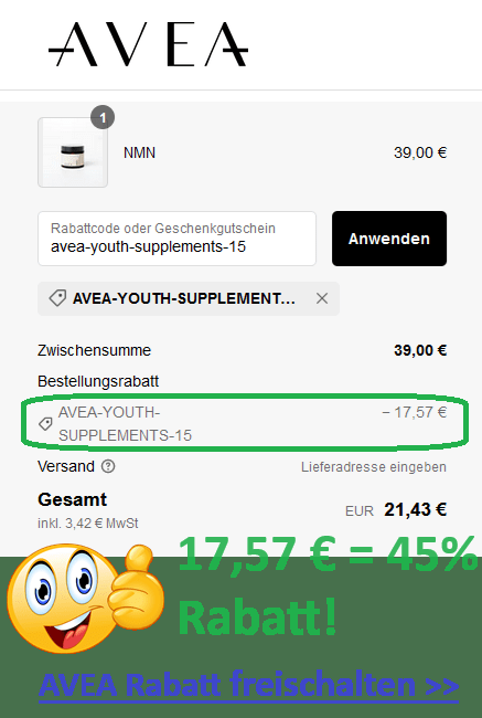 avea rabattcode freischalten