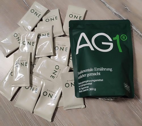 Biogena one Verpackung vs AG1
