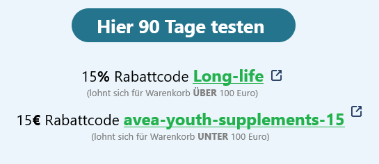 Avea life Rabattcode: Die Wahl zwischen 15 % und 15 Euro je nach Warenkorbwert