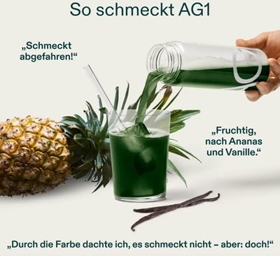 Ag1 Geschmack
