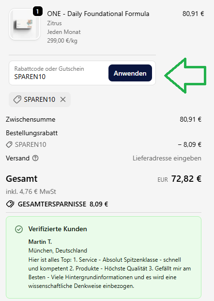 Moleqlar Erfahrungen