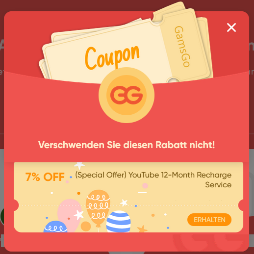 gamsgo youtube coupon